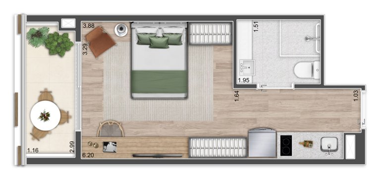 Apartamento Vila Madalena ao Lado da Estação Rua Valdir Niemeyer São Paulo - 