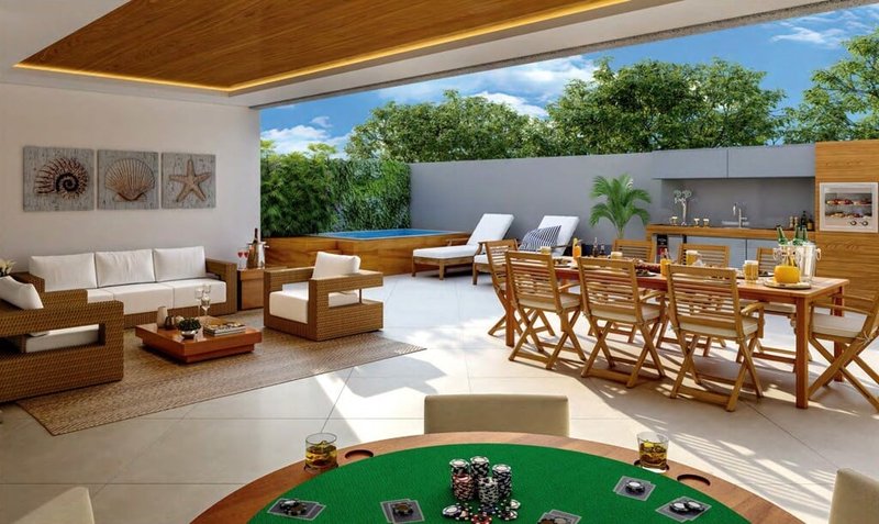 Garden Elegance Residence 129m² 3D Caruaru Rio de Janeiro - 