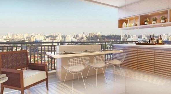 Apartamento Passos do Parque 70m² 3D Ulisses Cruz São Paulo - 