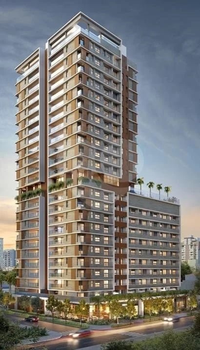 Apartamento com 1 dormitório em Moema Cotovia São Paulo - 