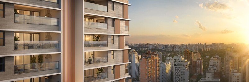 Apartamento com 1 dormitório em Moema Cotovia São Paulo - 