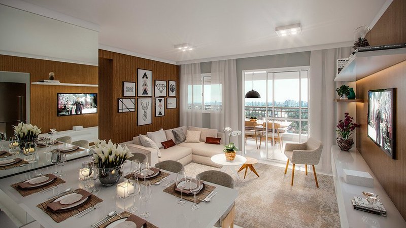 Apartamento Blem Home Resort 3 suítes 117m² Toledo Barbosa São Paulo - 