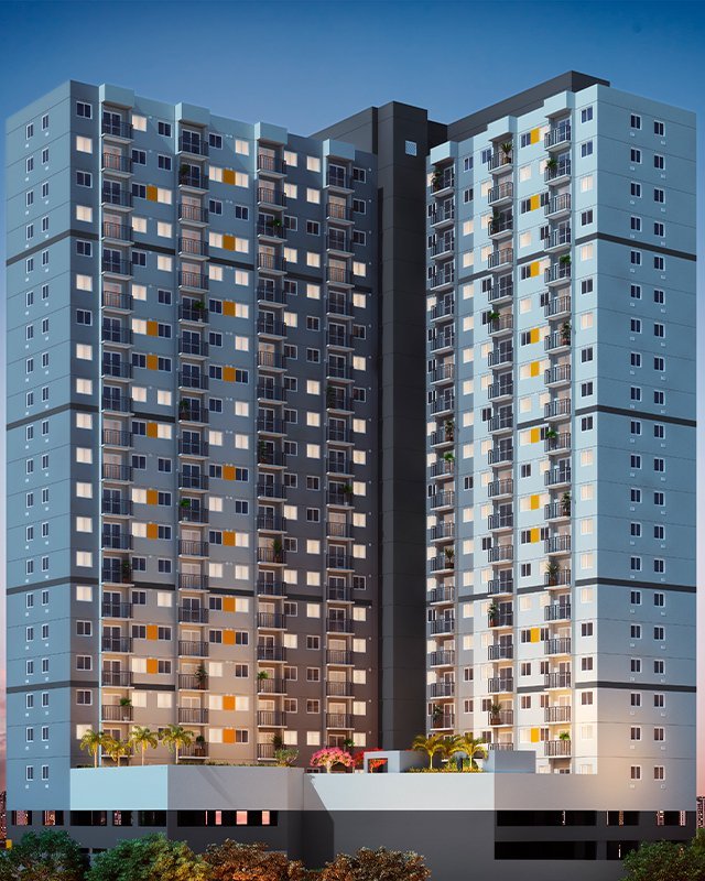Apartamento Vibra Interlagos 36m² 2D Rubem de Souza São Paulo - 