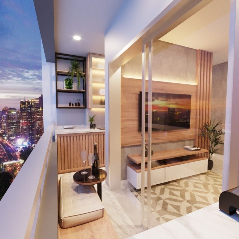 Apartamento Griffe Jardim São Luís 36.93m² 2D Jorge Fares São Paulo - 