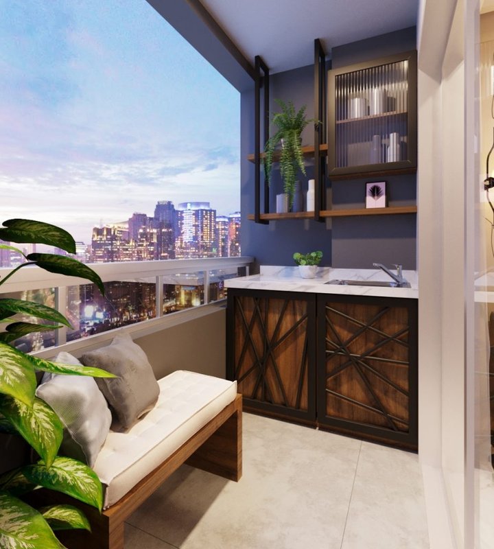 Apartamento Griffe Jardim São Luís 36.93m² 2D Jorge Fares São Paulo - 