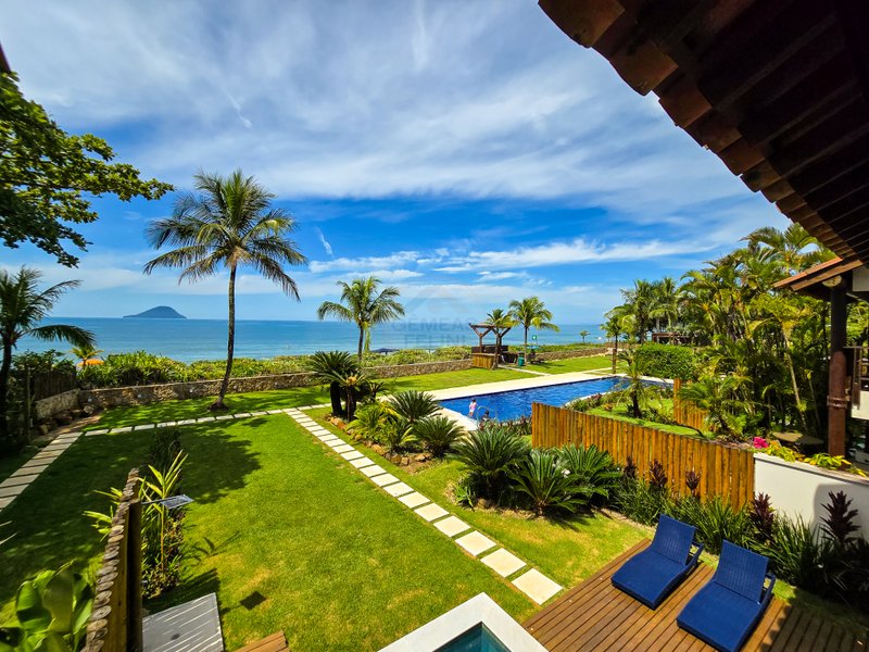 Casa luxuosa frente ao mar com 6 suítes, Praia de Barra do Una - VENDA / LOCAÇÕES  São Sebastião - 