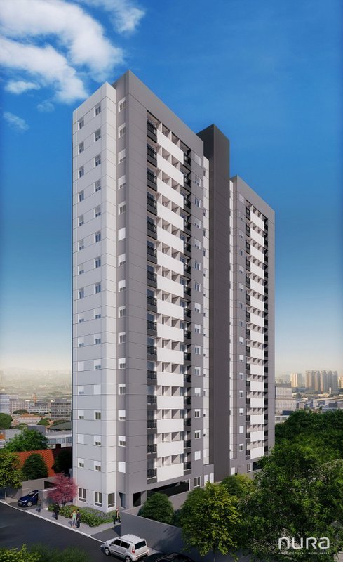 Apartamento Alvorada Residence 37m² 2D Alayde de Souza Costa São Paulo - 