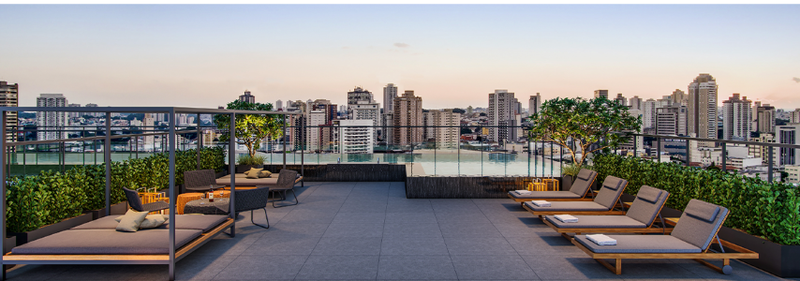 Apartamento Kronos Moema by Kallas Arkhes 28m² 1D dos Maracatins São Paulo - 