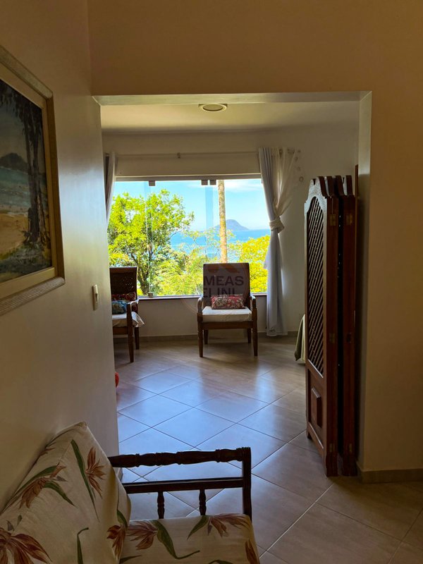 Casa Vista Mar na Praia de Juquehy no Canto Nobre da Praia - LOCAÇÃO ANUAL - São Sebastião - 