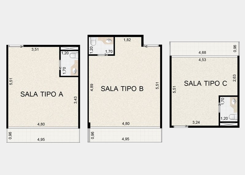 Trata - se de Salas Comerciais com 28m² em Osasco no Bela Vista Avenida Santo Antônio Osasco - 