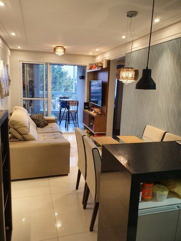 Trata - se de um apartamento com 54m² com 2 dormitórios e uma suíte com vaga no bela vista  Osasco - 