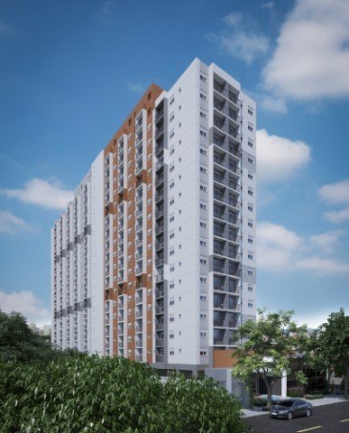 Apartamento Composite Moema - Residencial 35m² 2D dos Carinás São Paulo - 