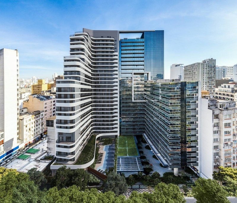 Apartamento Downtown Nova República 1 suíte 44m² Praça da República São Paulo - 