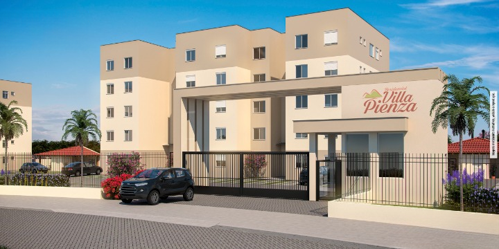 Apartamento Villa Pienza - Fase 1 44m² 2D Juca Batista Porto Alegre - 