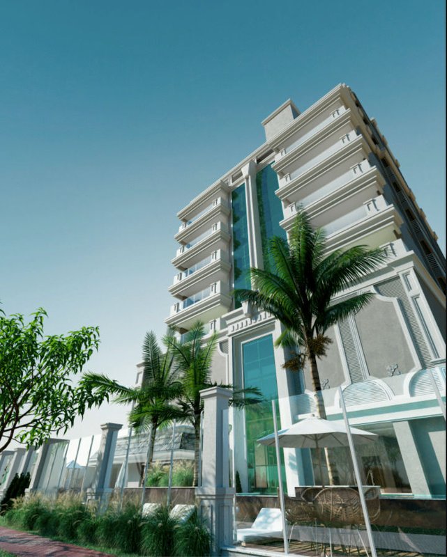 Apartamento Le Biarritz Residence 184m² 3D Nereu Ramos Itapema - 