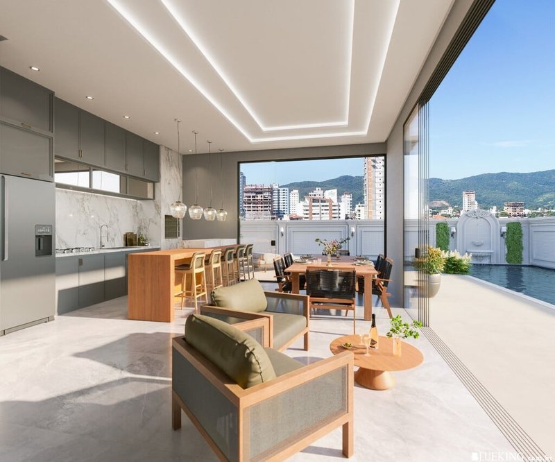 Apartamento Province di Trento 122m² 3D Francisco Nieblas Martins Porto Belo - 