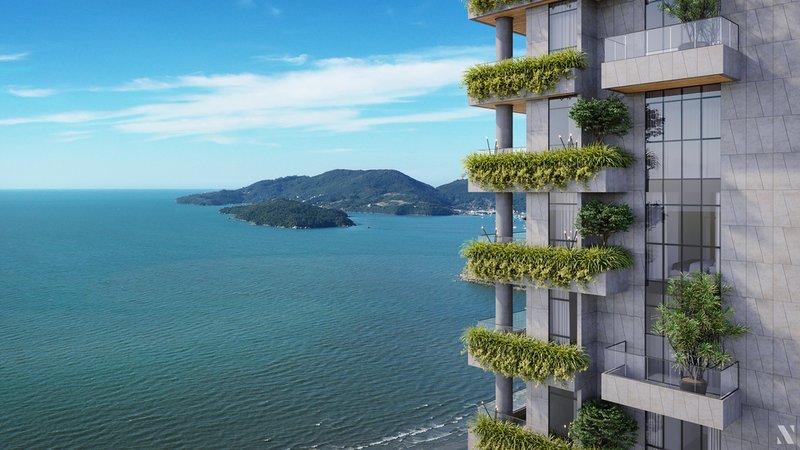 Apartamento Blue Forest Residence 3 suítes 149m² Blumenau Porto Belo - 
