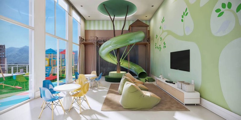 Apartamento Algarve - Residencial 108m² 3D 306 Itapema - 
