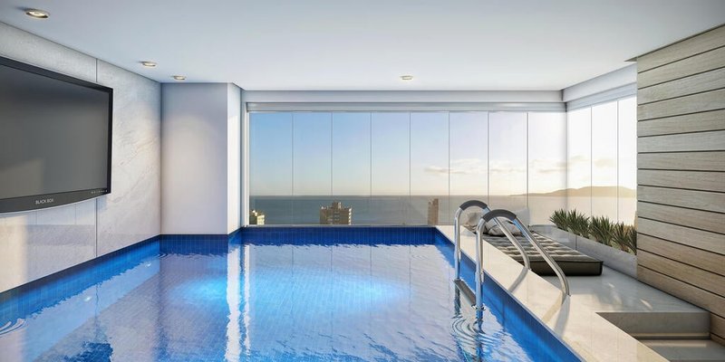 Apartamento Algarve - Residencial 127m² 4D 306 Itapema - 