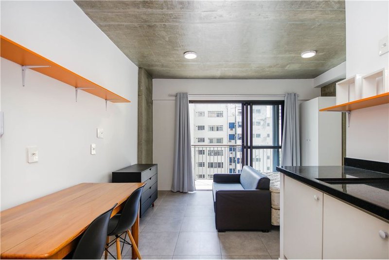 Apartamento no Centro - Largo do Arouche -1 dormitório 28m² do Arouche São Paulo - 