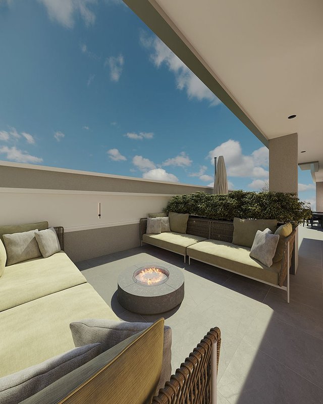 Garden Santa Monica Beach Residence 105m² 3D Leonor Baron Porto Belo - 