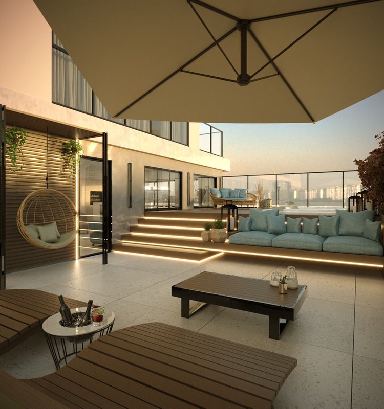 Apartamento Up House Residence 137m² 3D Gaudêncio Campos Porto Belo - 