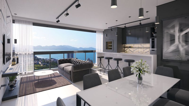 Apartamento Solare Residence 125m² 3D Dorvalino Voltolini Porto Belo - 