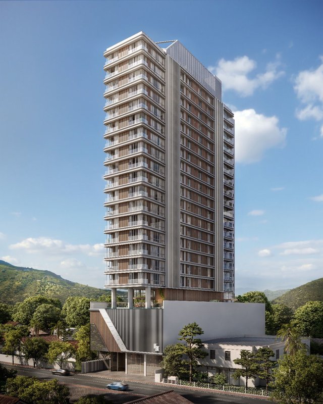 Apartamento The Edge Tower 170m² 4D Senador Atílio Fontana Porto Belo - 