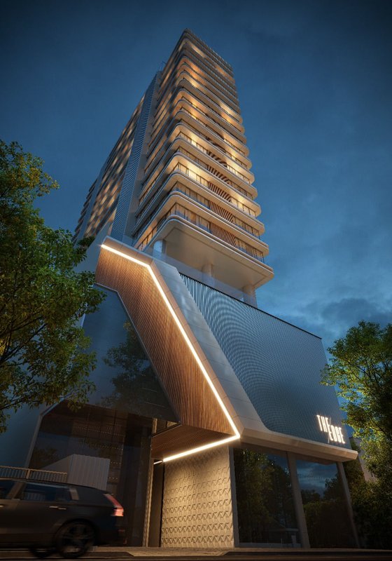 Apartamento The Edge Tower 3 suítes 135m² Senador Atílio Fontana Porto Belo - 