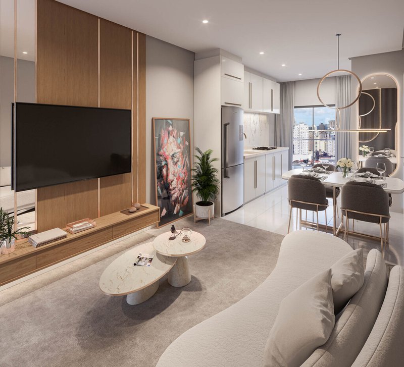 Apartamento New Horizon - Residencial 64m² 2D 420 Itapema - 