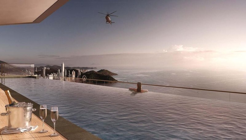Apartamento Harmony Ocean Front - Breve Lançamento 4 suítes 200m² Atlântica Balneário Camboriú - 
