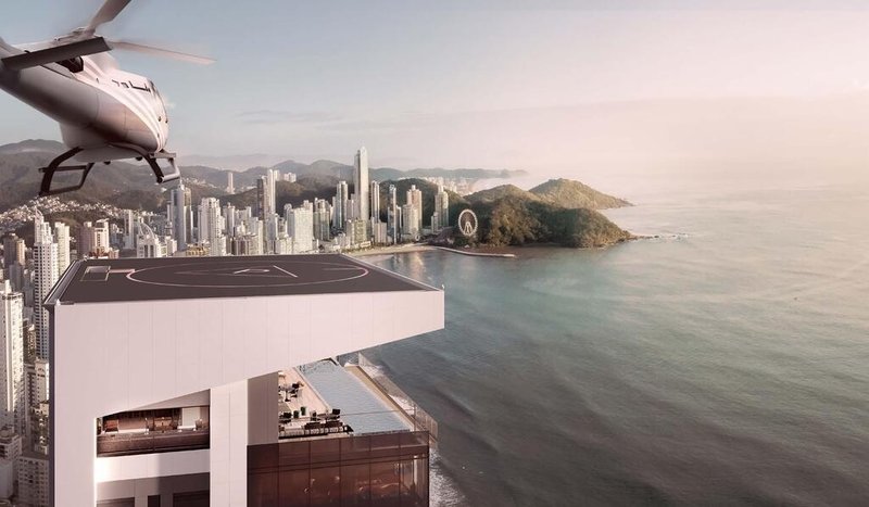 Apartamento Harmony Ocean Front - Breve Lançamento 4 suítes 200m² Atlântica Balneário Camboriú - 