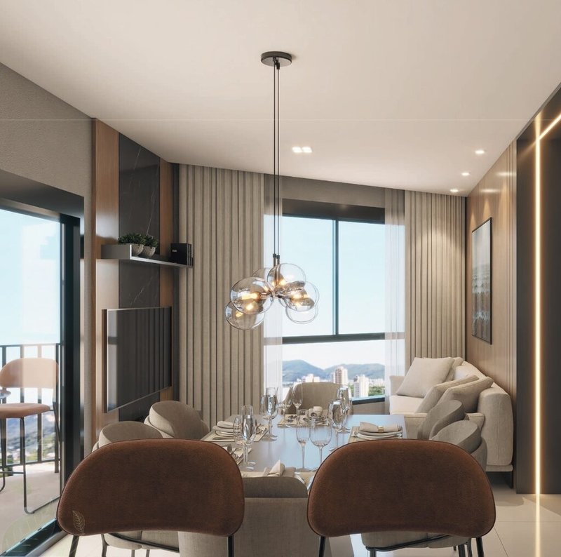 Apartamento Encante Residencial 2 suítes 80m² Governador Celso Ramos Porto Belo - 