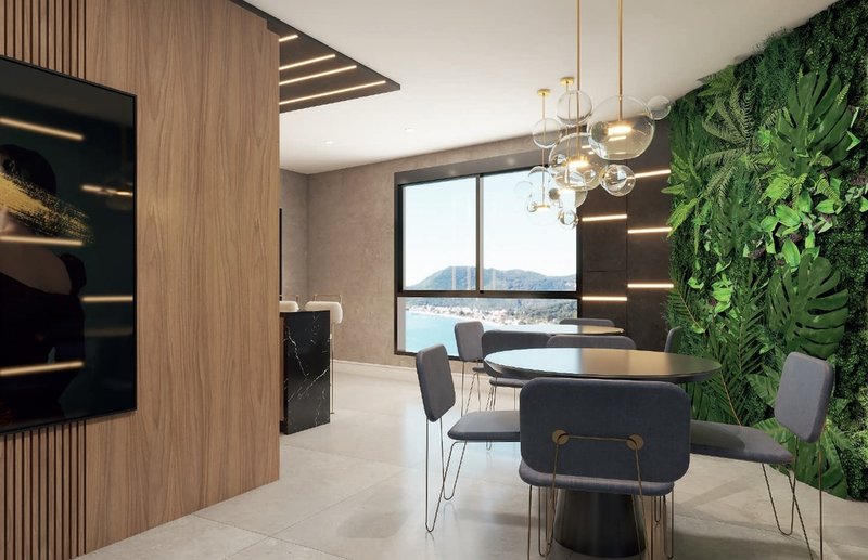 Apartamento Encante Residencial 80m² 2D Governador Celso Ramos Porto Belo - 