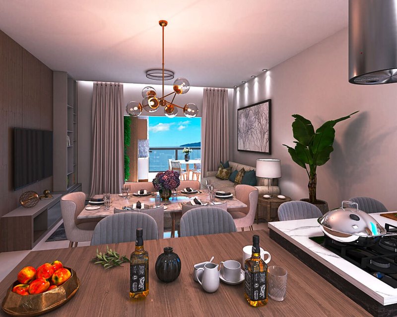 Apartamento Dubai Residence 83m² 2D Rafael Reinert Porto Belo - 