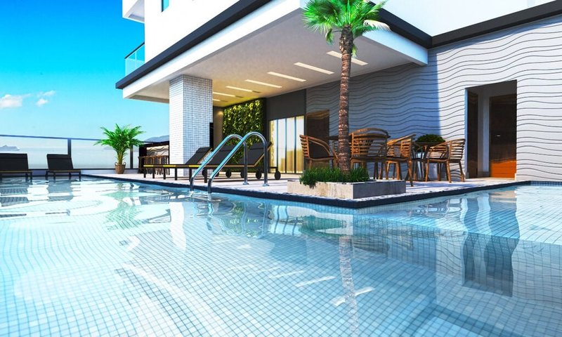 Apartamento Dubai Residence 131m² 4D Rafael Reinert Porto Belo - 