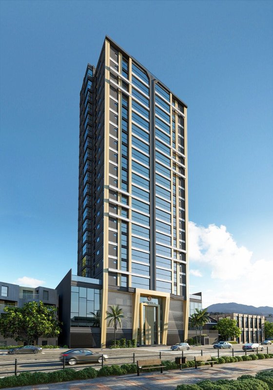 Apartamento Thera Tower 120m² 3D Victor Franza Porto Belo - 