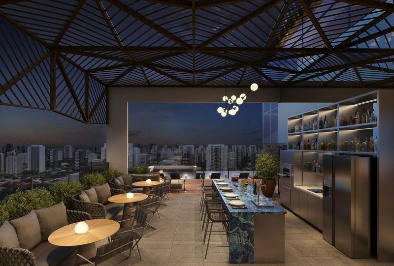Apartamento Inspire Ibirapuera 38m² 1D Eça de Queiroz São Paulo - 