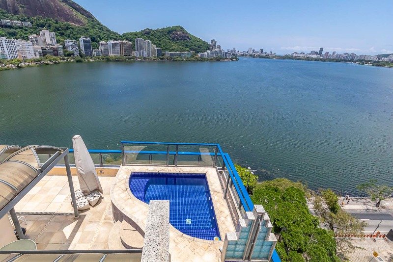 Apartamento 4 suítes 495m² 4 vagas Lagoa Rio de Janeiro/RJ  Rio de Janeiro - 
