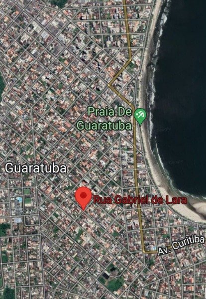 Terreno 490m² Centro Guaratuba/PR  Guaratuba - 