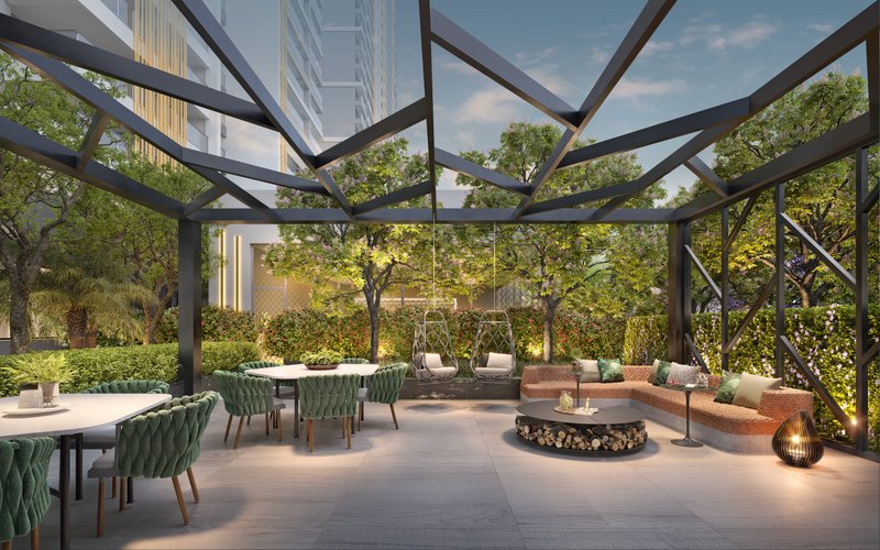Empreendimento Eden, com um parque de 8.000m² e apartamentos de 77 a 134m² de 2 a 3 suites Rua Santo Arcádio São Paulo - 
