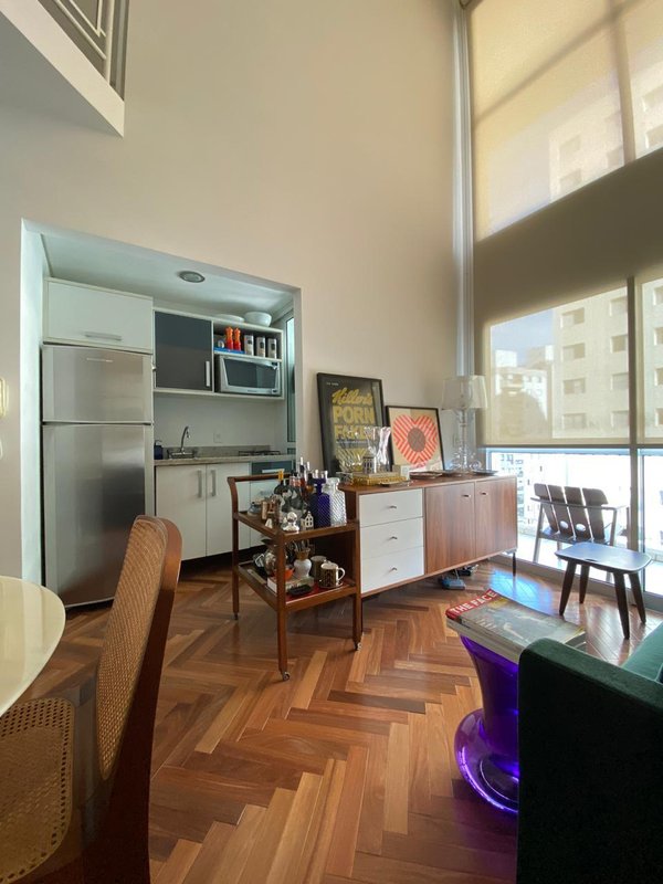 Apartamento à venda  1 Quarto, Moema Pássaros, SP - R$ 1.1 mi Rua Diogo Jácome São Paulo - 