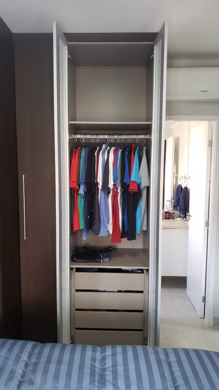 Apartamento mobiliado para venda com 64m², 02 dormitórios, 02 banheiros e 01 vaga Rua Abagiba São Paulo - 