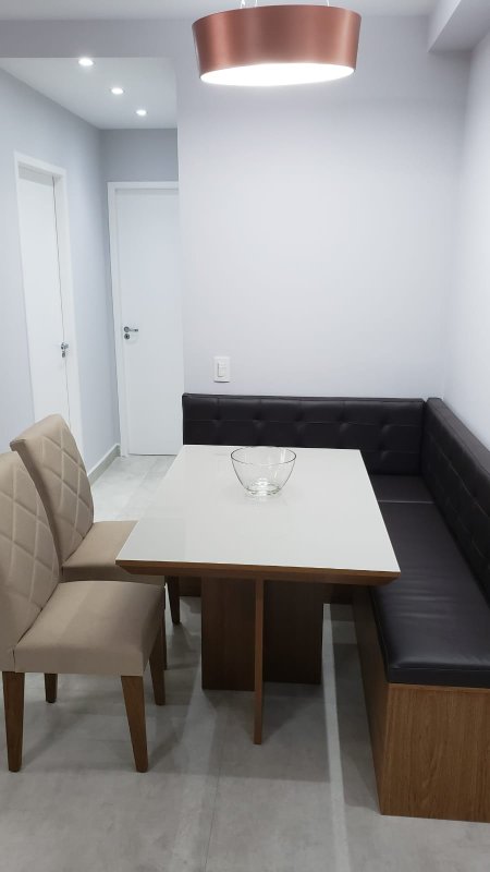 Apartamento mobiliado para venda com 64m², 02 dormitórios, 02 banheiros e 01 vaga Rua Abagiba São Paulo - 