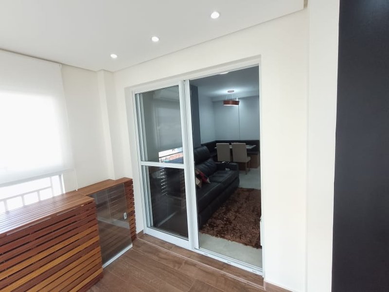 Apartamento mobiliado para venda com 64m², 02 dormitórios, 02 banheiros e 01 vaga Rua Abagiba São Paulo - 