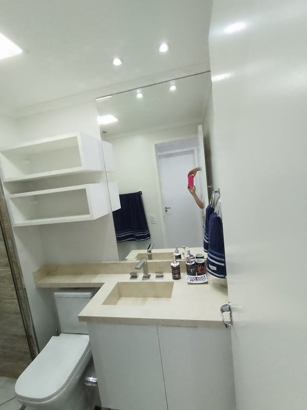 Apartamento mobiliado para venda com 64m², 02 dormitórios, 02 banheiros e 01 vaga Rua Abagiba São Paulo - 