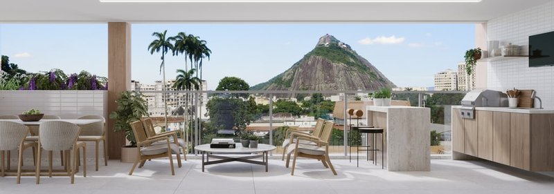 Garden SpotLight Jardim Botafogo 2 suítes 204m² General Severiano Rio de Janeiro - 