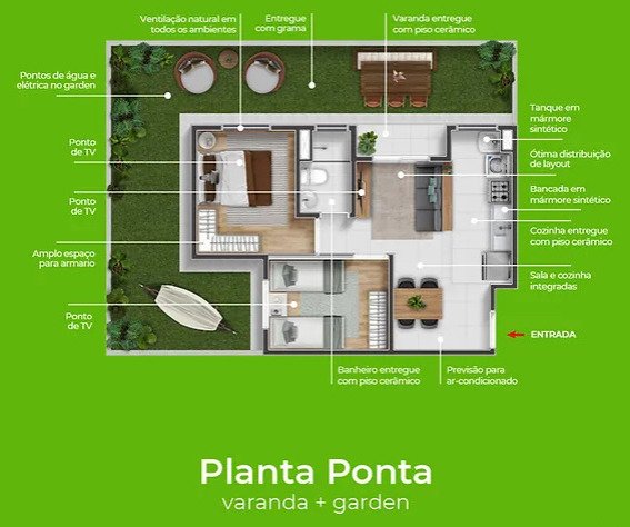 Apartamentos Icon Residence Club no Jardim Maria Antônia Rua Odette Jones Gigo Sumaré - 