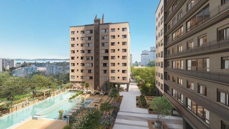 Apartamento Garden Home Resort 1 suíte 45m² Otto Niemeyer Porto Alegre - 