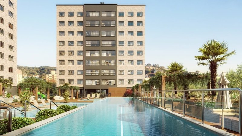 Apartamento Garden Home Resort 45m² 1D Otto Niemeyer Porto Alegre - 
